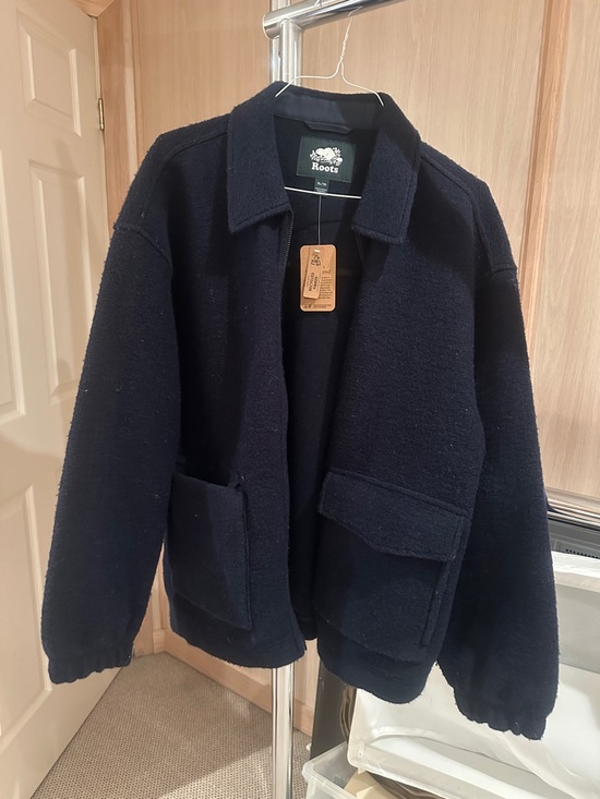 Roots Other - New with tags Roots Men’s Navy Shirt Jacket